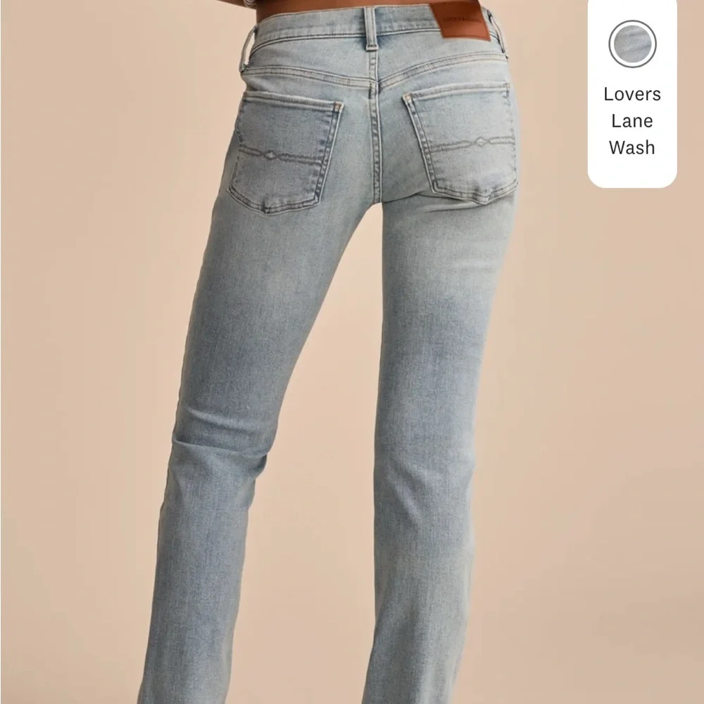 Lucky Brand Mid Rise Authentic Blue Straight Leg Jeans Classic Style Size 29 - Picture 3 of 12